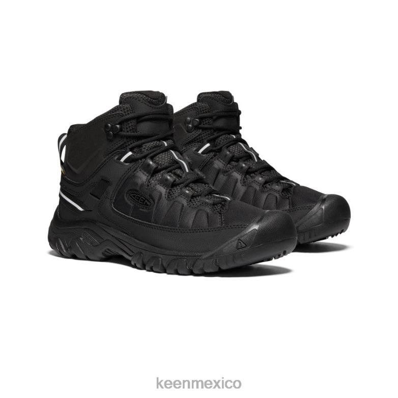 KEEN targhee exp impermeable medio hombres negro calzado TXRFD68