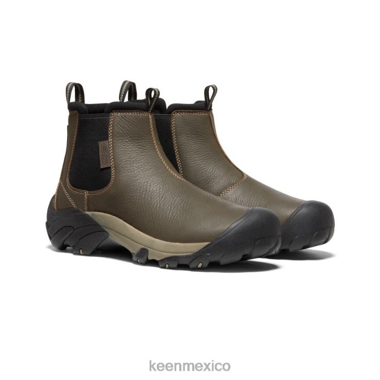 KEEN targhee ii chelsea hombres gris negro calzado TXRFD396