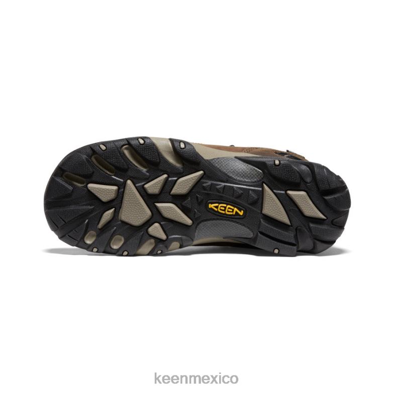 KEEN targhee ii impermeable medio ancho hombres shitake/atigrado calzado TXRFD248