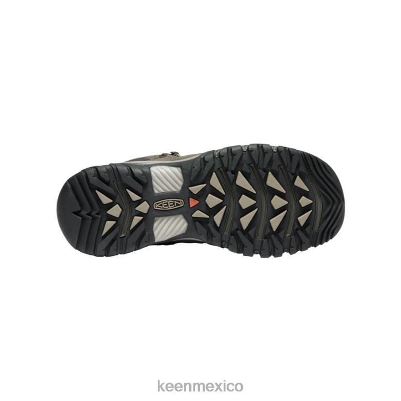 KEEN targhee iii impermeable medio hombres cuerda elástica/negro calzado TXRFD229