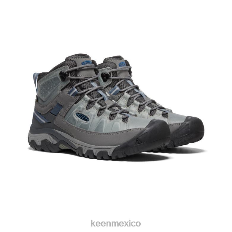 KEEN targhee iii impermeable medio hombres llovizna/capitanes azul calzado TXRFD228