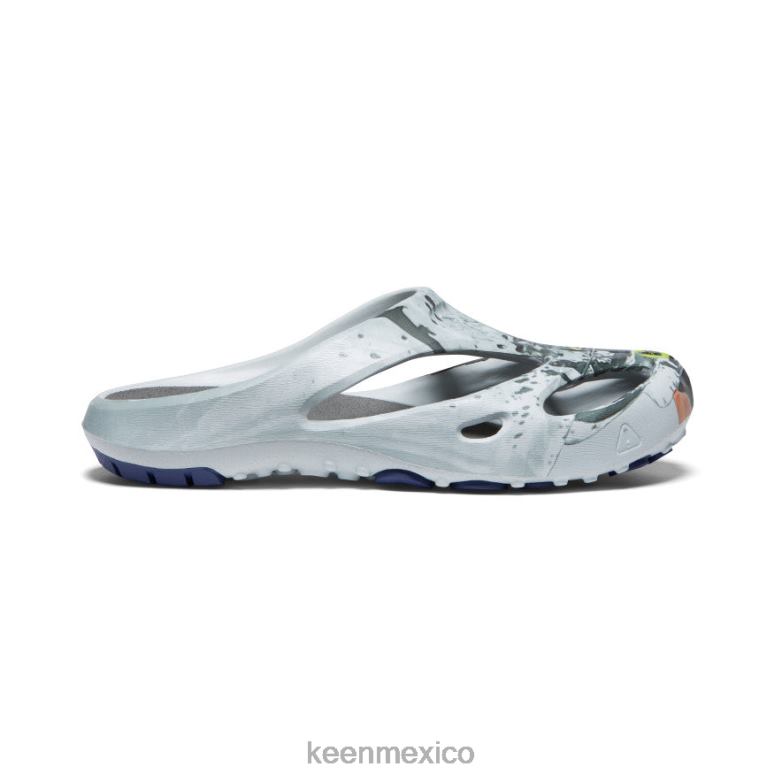 KEEN artes shanti hombres abedul plateado/profundidades azules calzado TXRFD127