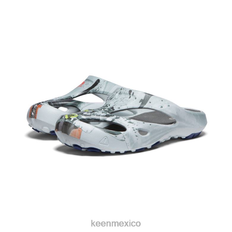 KEEN artes shanti hombres abedul plateado/profundidades azules calzado TXRFD127