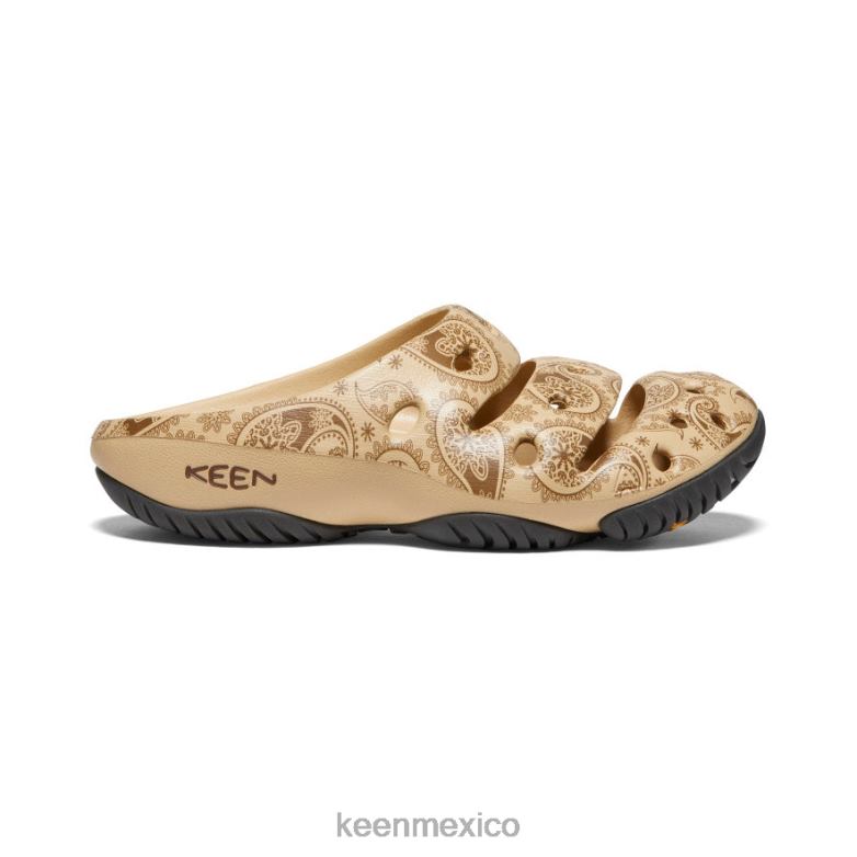 KEEN artes yogui hombres café con leche paisley calzado TXRFD210