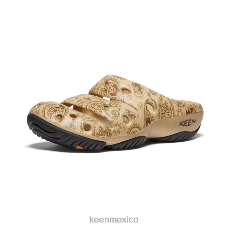 KEEN artes yogui hombres café con leche paisley calzado TXRFD210