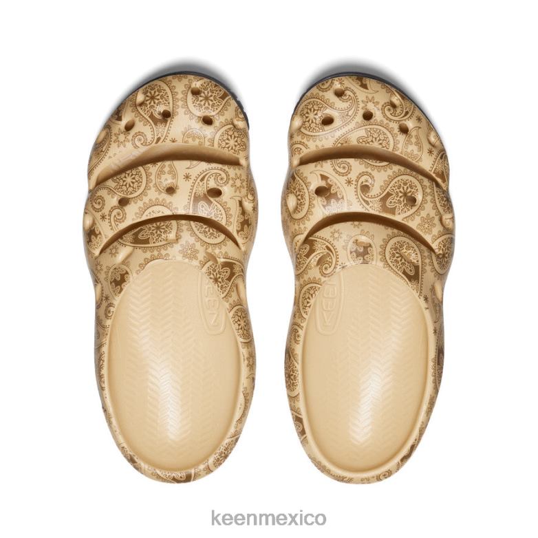 KEEN artes yogui hombres café con leche paisley calzado TXRFD210