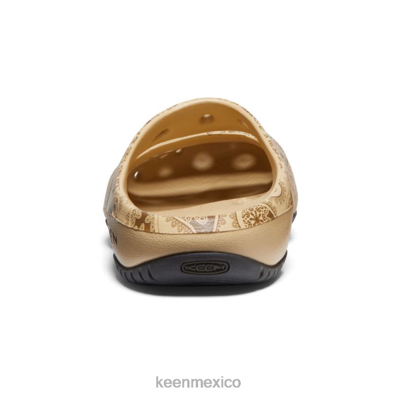 KEEN artes yogui hombres café con leche paisley calzado TXRFD210