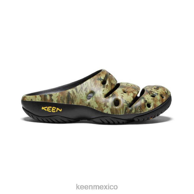 KEEN artes yogui hombres camuflaje verde calzado TXRFD211