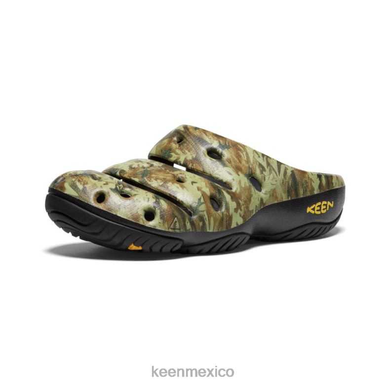 KEEN artes yogui hombres camuflaje verde calzado TXRFD211