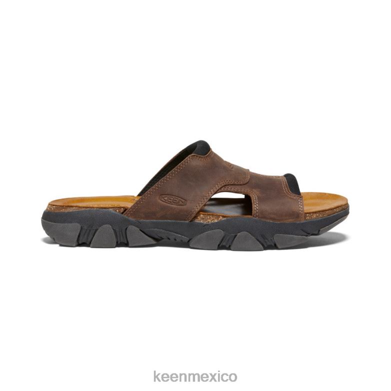KEEN diapositiva daytona ii hombres bisonte/negro calzado TXRFD26