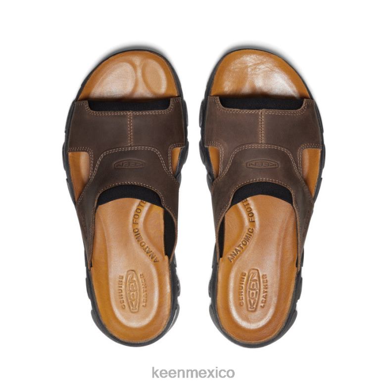 KEEN diapositiva daytona ii hombres bisonte/negro calzado TXRFD26