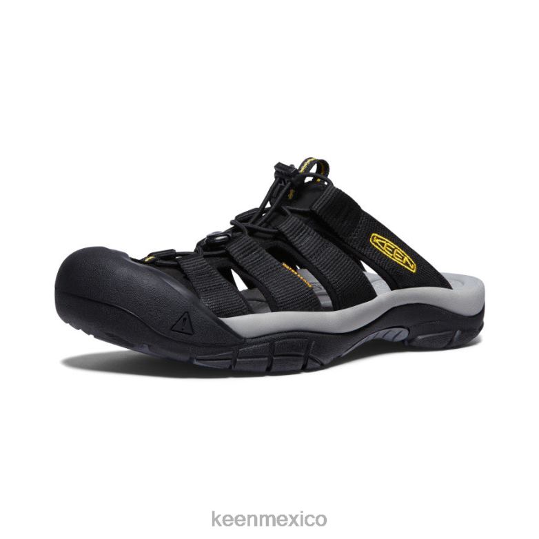 KEEN diapositiva de newport hombres amarillo negro calzado TXRFD31