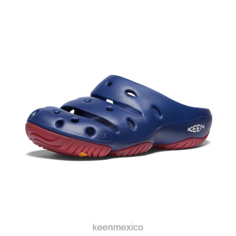 KEEN yogui hombres profundidades azules/alfombra roja calzado TXRFD215