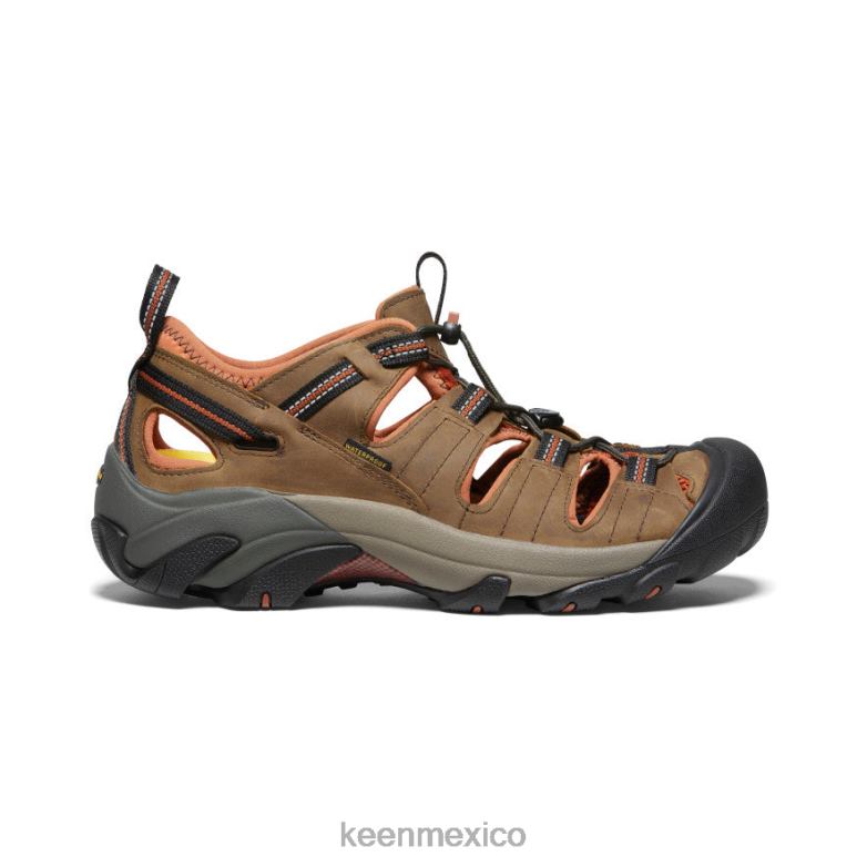 KEEN arroyo ii hombres negro oliva/marrón bombay calzado TXRFD94