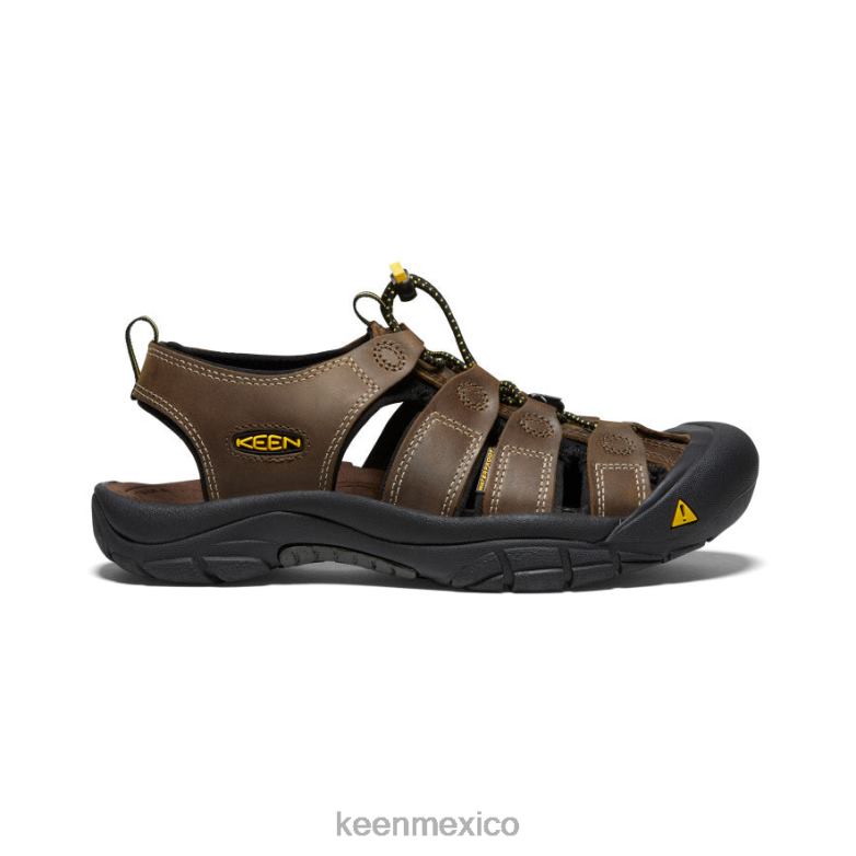 KEEN cuero newport hombres bisonte calzado TXRFD132