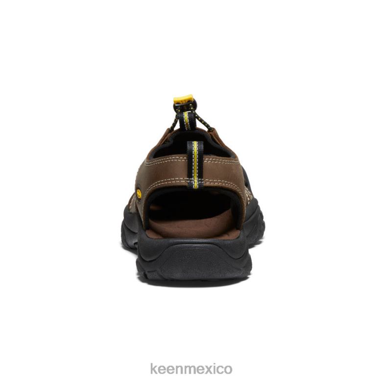 KEEN cuero newport hombres bisonte calzado TXRFD132