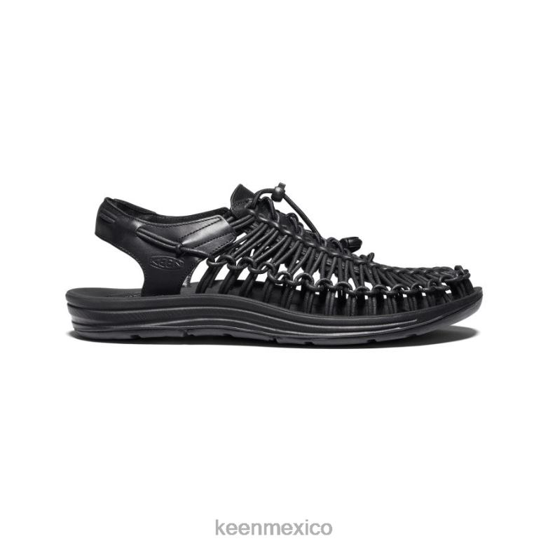KEEN cuero premium uneek hombres negro calzado TXRFD384