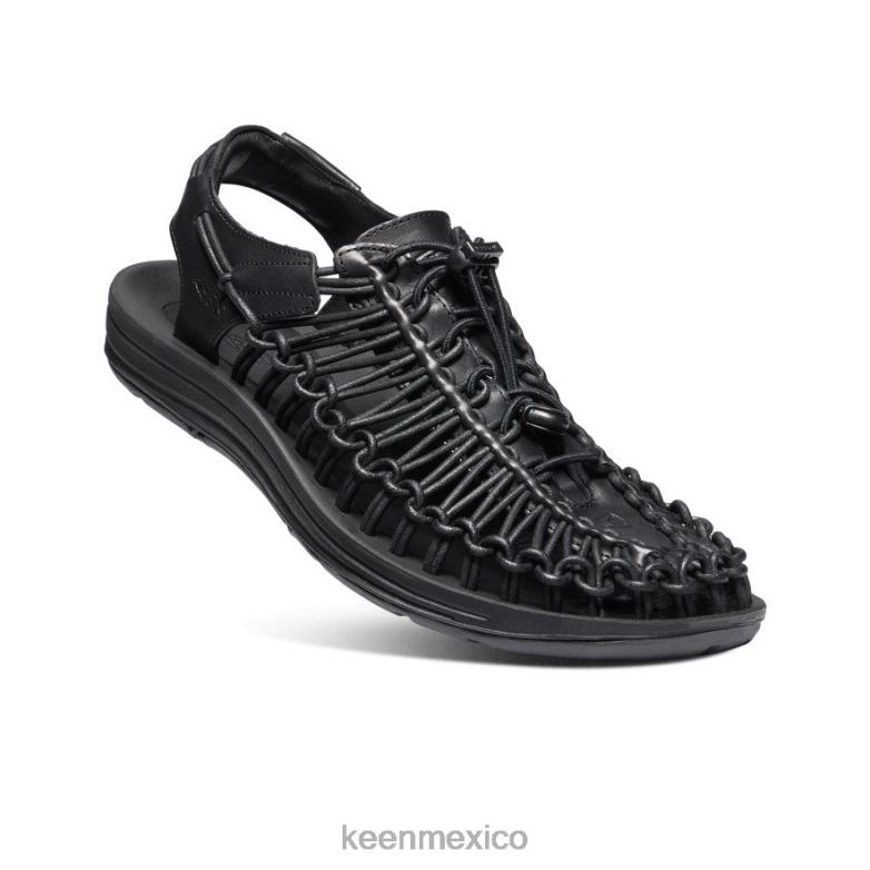 KEEN cuero premium uneek hombres negro calzado TXRFD384