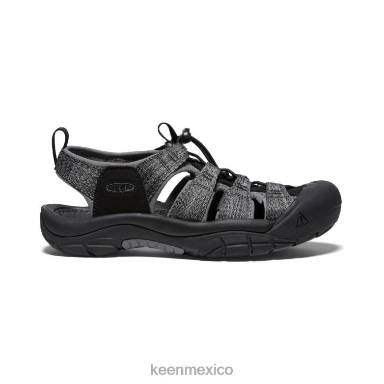 KEEN newport h2 hombres negro/gris acero calzado TXRFD41