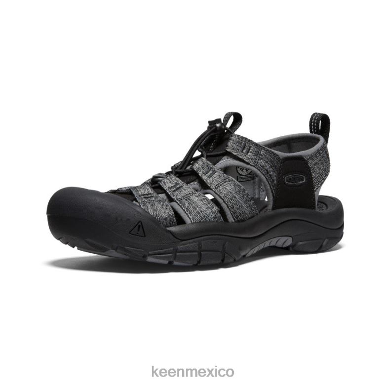 KEEN newport h2 hombres negro/gris acero calzado TXRFD41