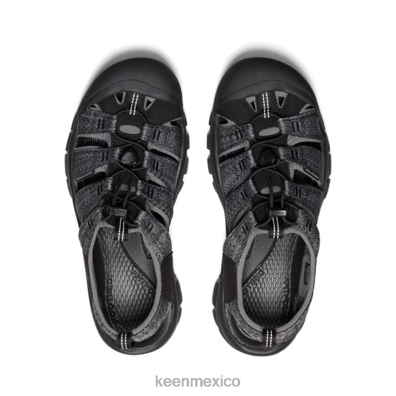 KEEN newport h2 hombres negro/gris acero calzado TXRFD41