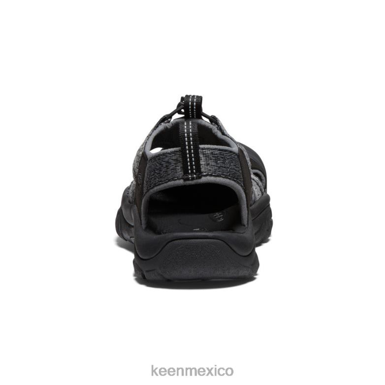 KEEN newport h2 hombres negro/gris acero calzado TXRFD41
