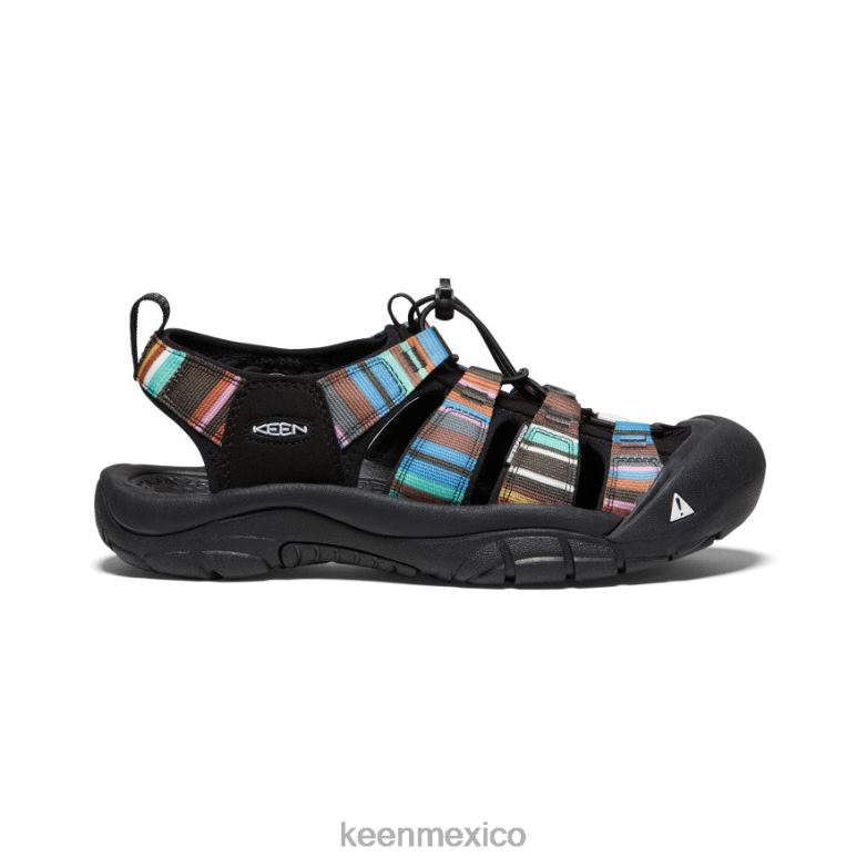 KEEN newport h2 hombres raya negra calzado TXRFD54