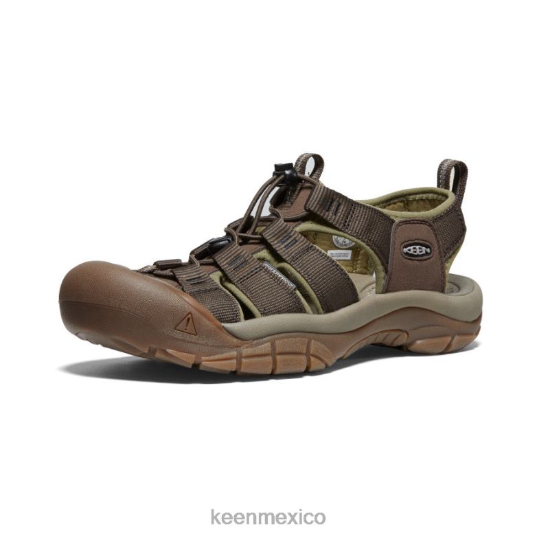 KEEN newport h2 hombres verde oliva/cantimplora calzado TXRFD44