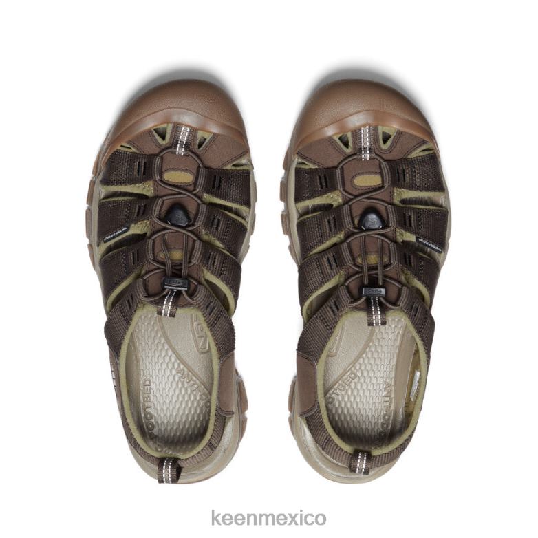 KEEN newport h2 hombres verde oliva/cantimplora calzado TXRFD44