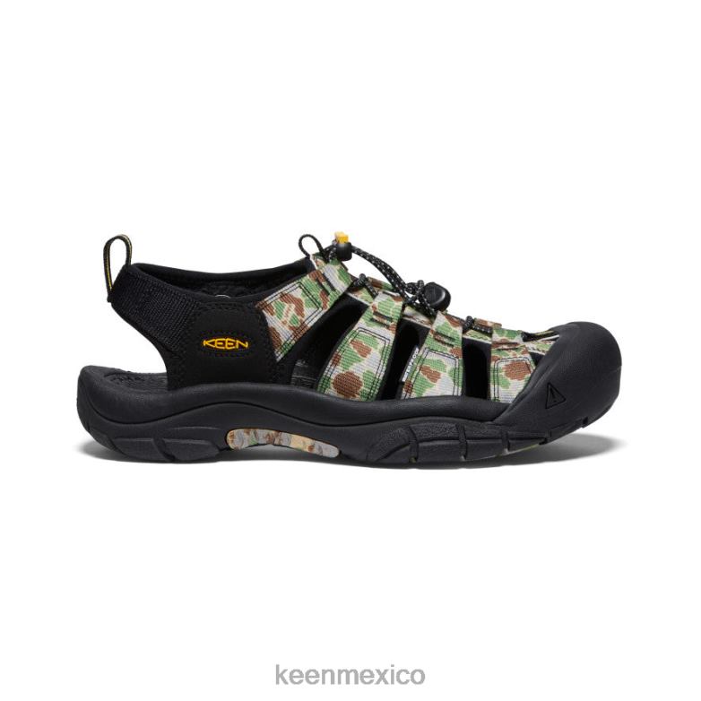 KEEN newport retro hombres camuflaje ojo de pez calzado TXRFD81