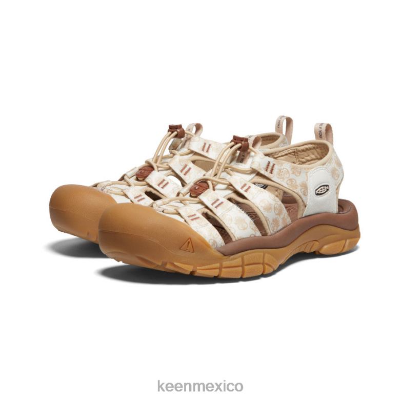 KEEN newport retro x oso ahumado hombres oso ahumado/smores calzado TXRFD83