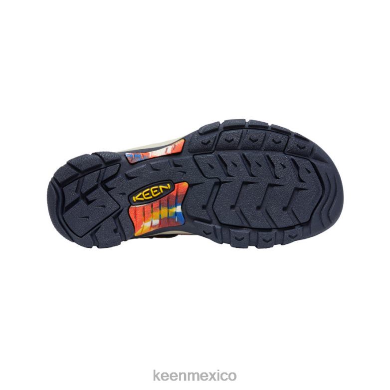 KEEN newport x al aire libre afro hombres naranja maravilloso/azul marino calzado TXRFD85