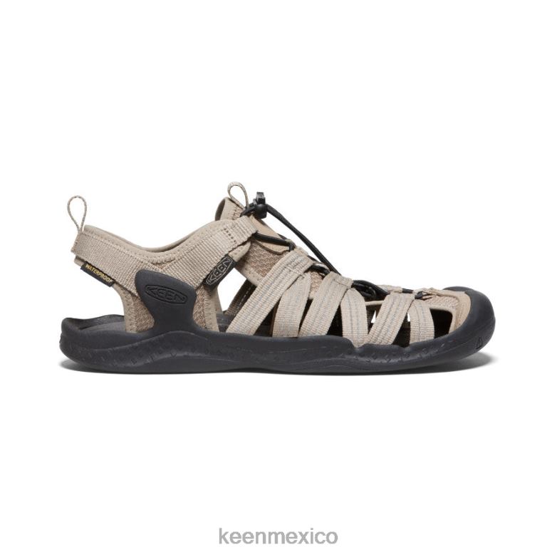 KEEN sandalia drift creek h2 hombres lobo de madera/negro calzado TXRFD110