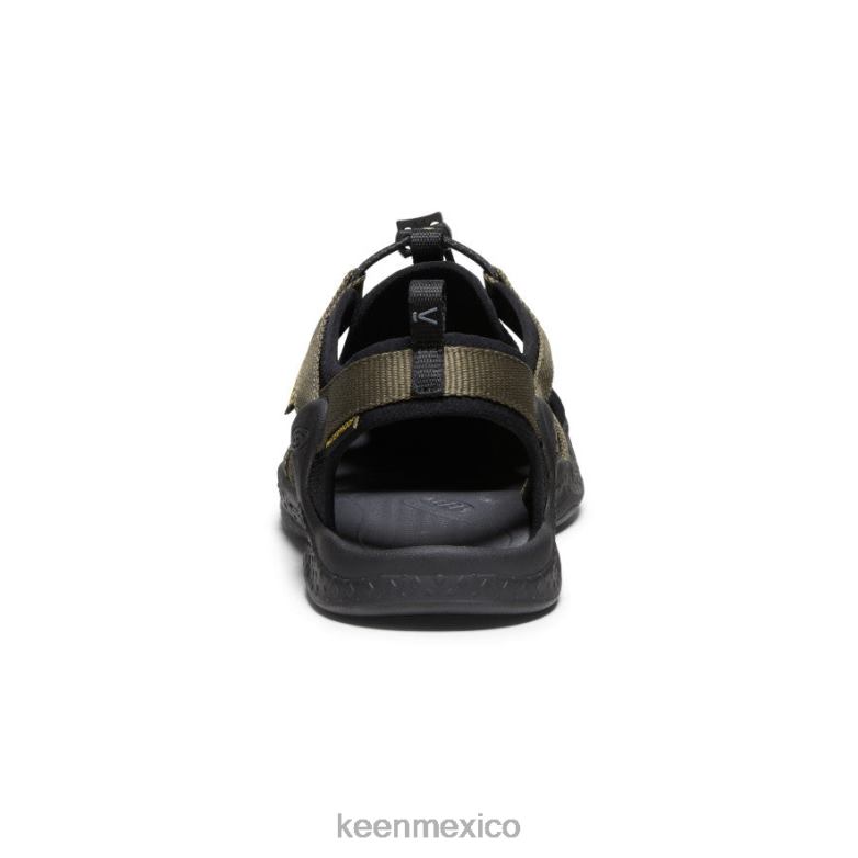 KEEN sandalia drift creek h2 hombres oliva oscuro/negro calzado TXRFD109