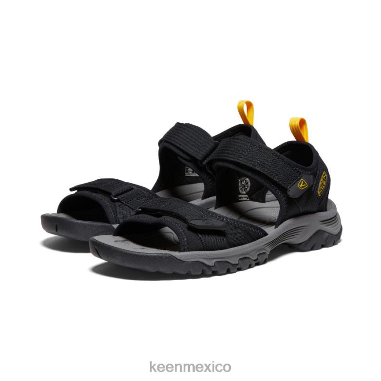 KEEN targhee iii con punta abierta h2 hombres amarillo negro calzado TXRFD318