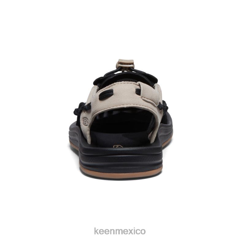 KEEN uneek hombres negro/plaza topo calzado TXRFD118