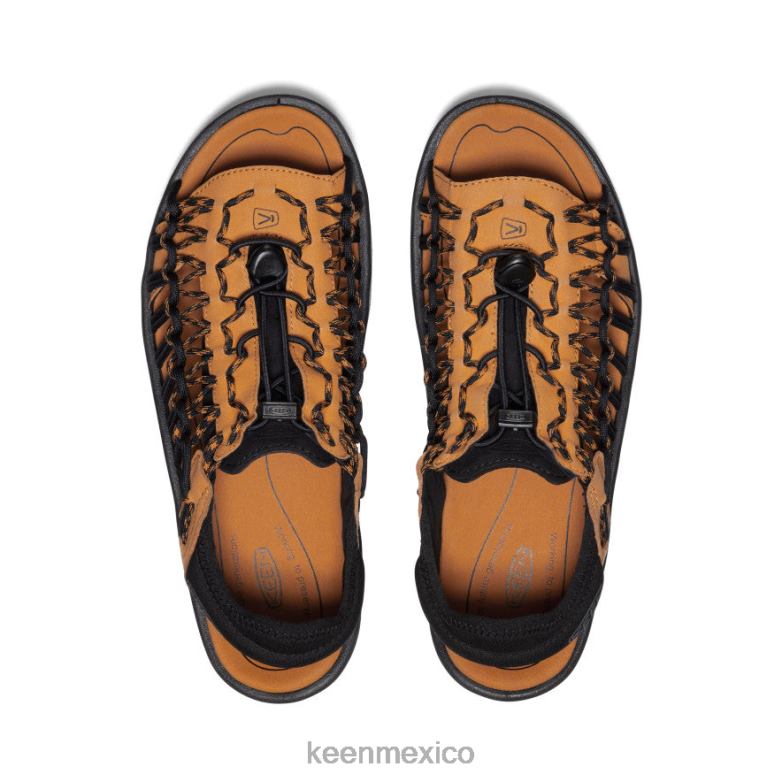 KEEN uneek ii punta abierta hombres negro/curry calzado TXRFD19