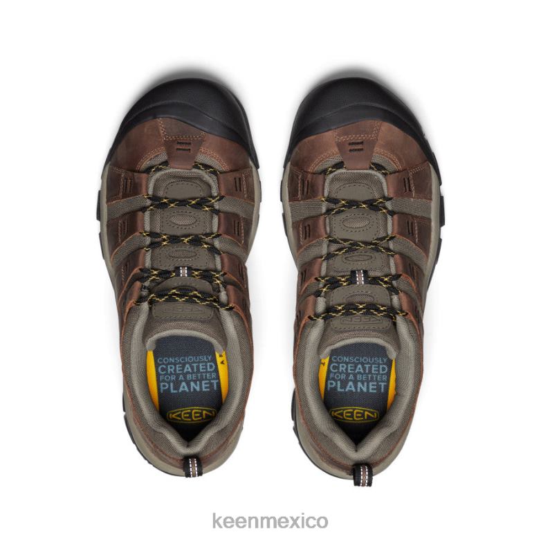 KEEN caminata de newport hombres coco tostado/oro viejo calzado TXRFD36