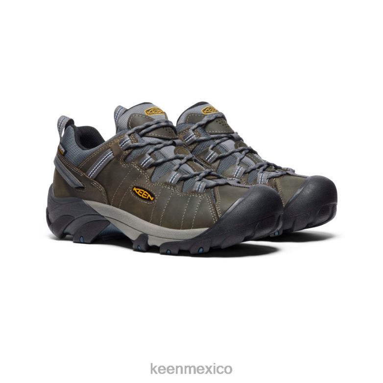KEEN targhee ii impermeable hombres gárgola/azul marino medianoche calzado TXRFD205