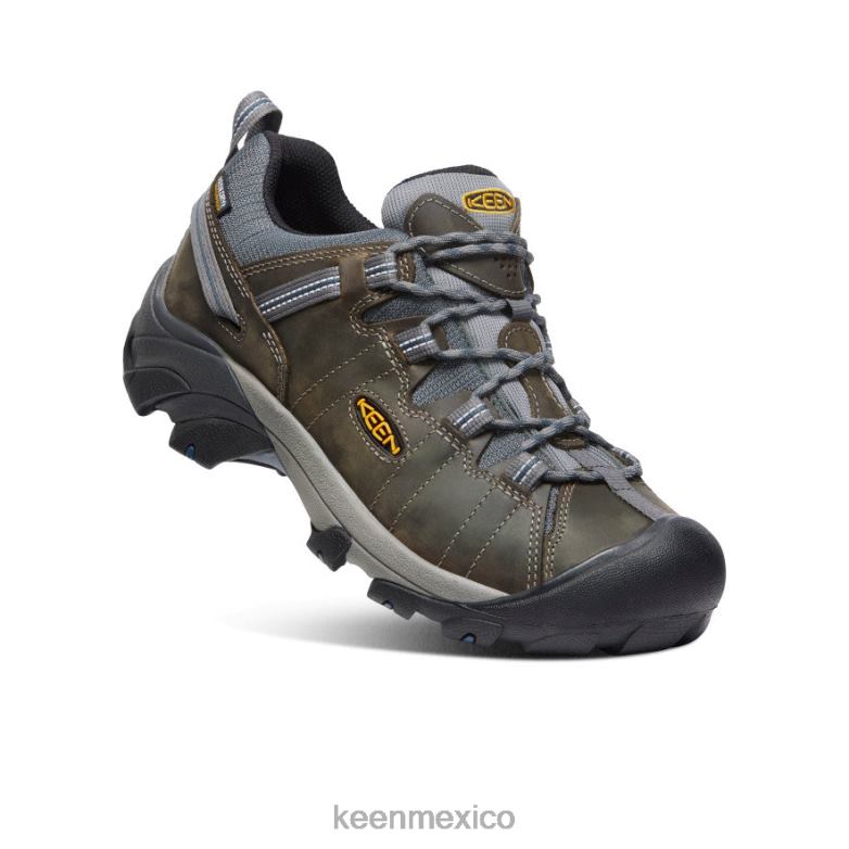 KEEN targhee ii impermeable hombres gárgola/azul marino medianoche calzado TXRFD205