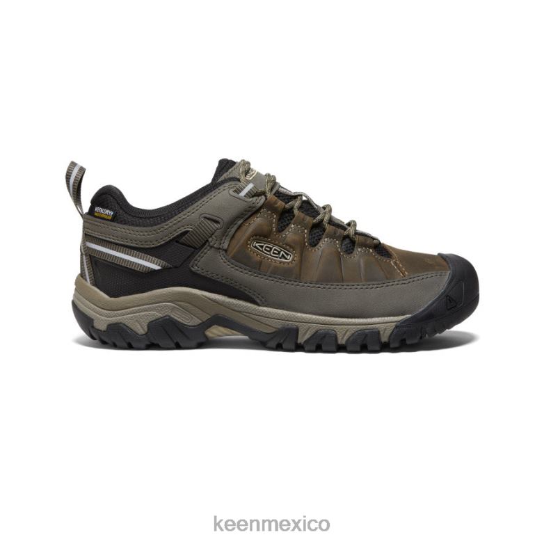 KEEN targhee iii impermeable ancho hombres cuerda elástica/negro calzado TXRFD328