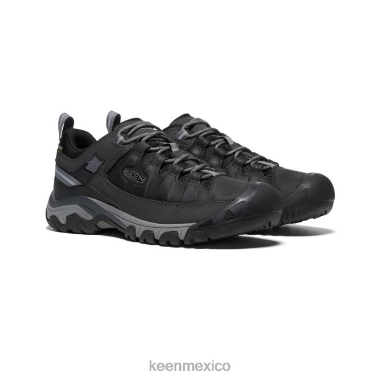 KEEN targhee iii impermeable hombres negro/gris acero calzado TXRFD147
