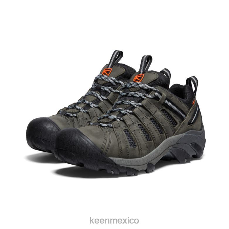 KEEN viajero hombres gris acero/ibis escarlata calzado TXRFD64