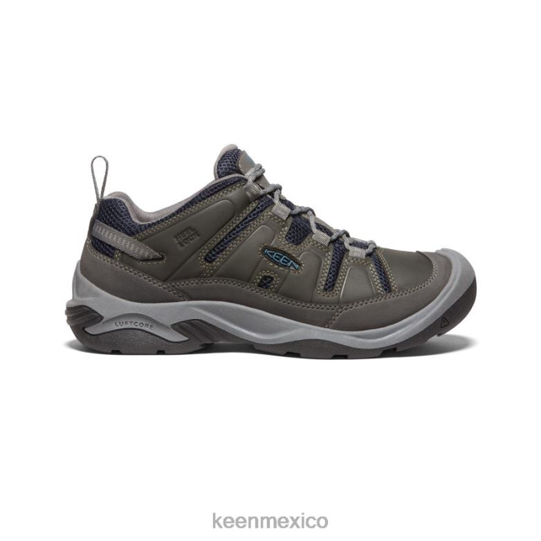 KEEN zapato de ventilación circadia hombres gris acero/azul legión calzado TXRFD170