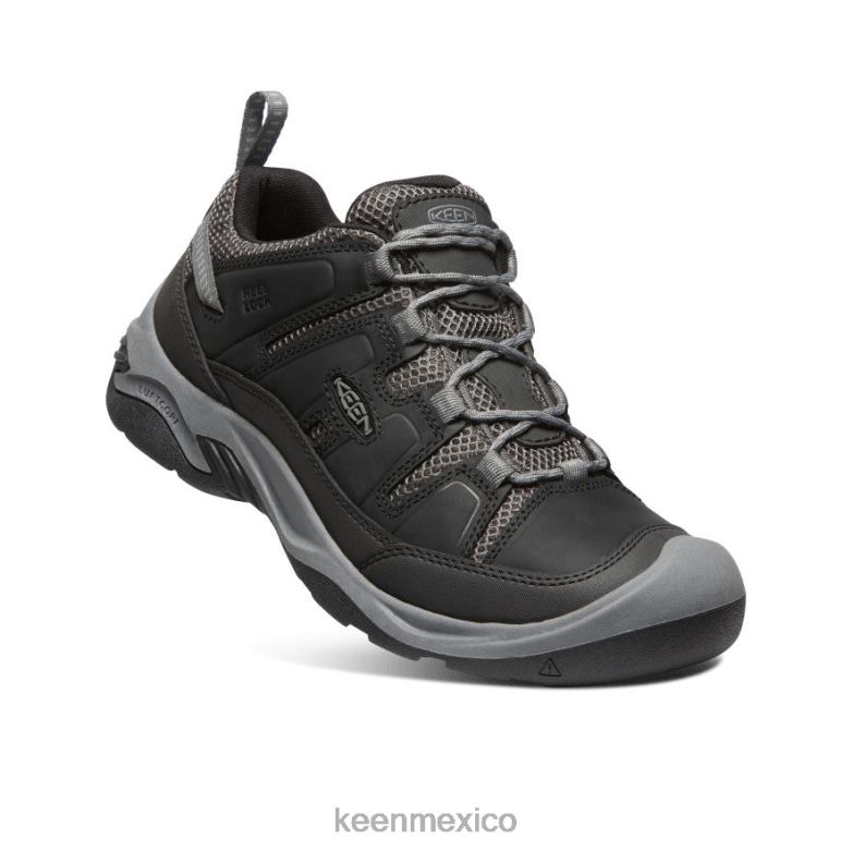 KEEN zapato de ventilación circadia hombres negro/gris acero calzado TXRFD171