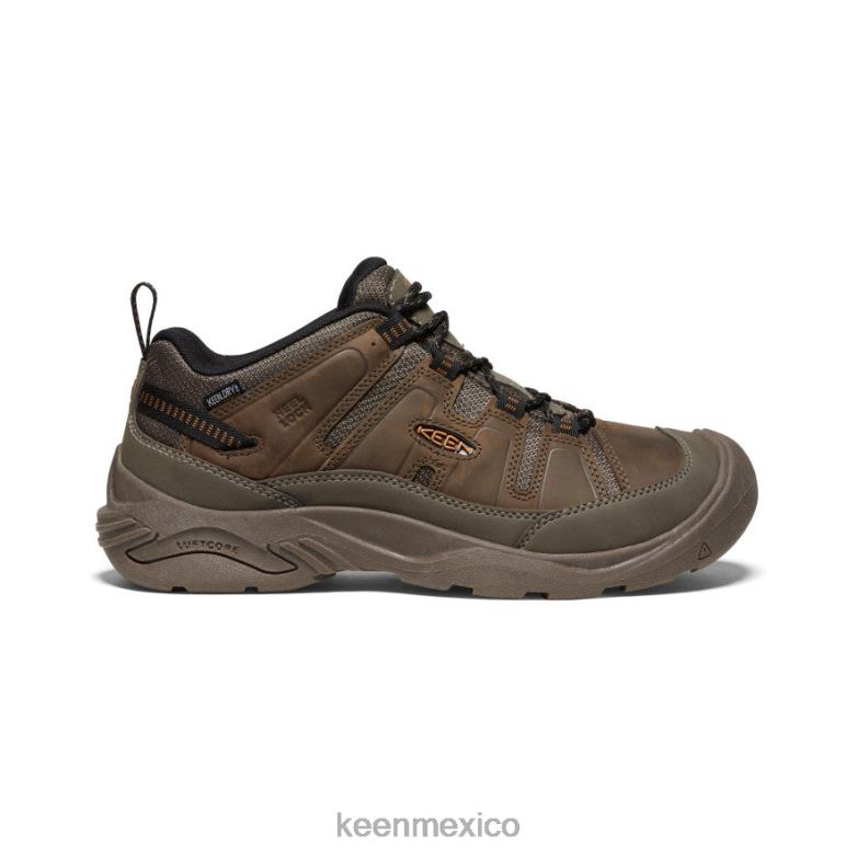 KEEN zapato impermeable circadia hombres cantimplora/curry calzado TXRFD104