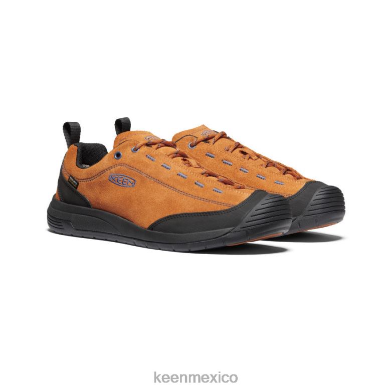 KEEN zapato impermeable jasper ii hombres especia de calabaza/negro calzado TXRFD346