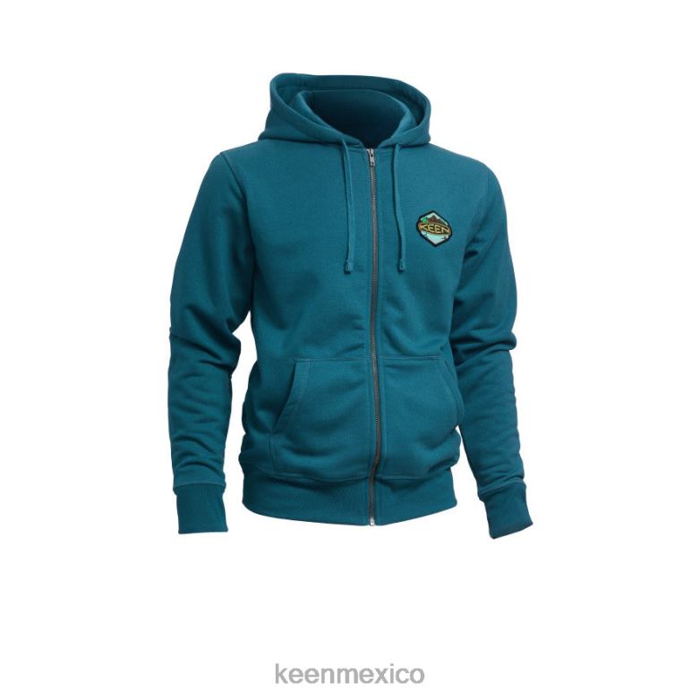KEEN sudadera con capucha con insignia hombres legión azul ropa TXRFD352