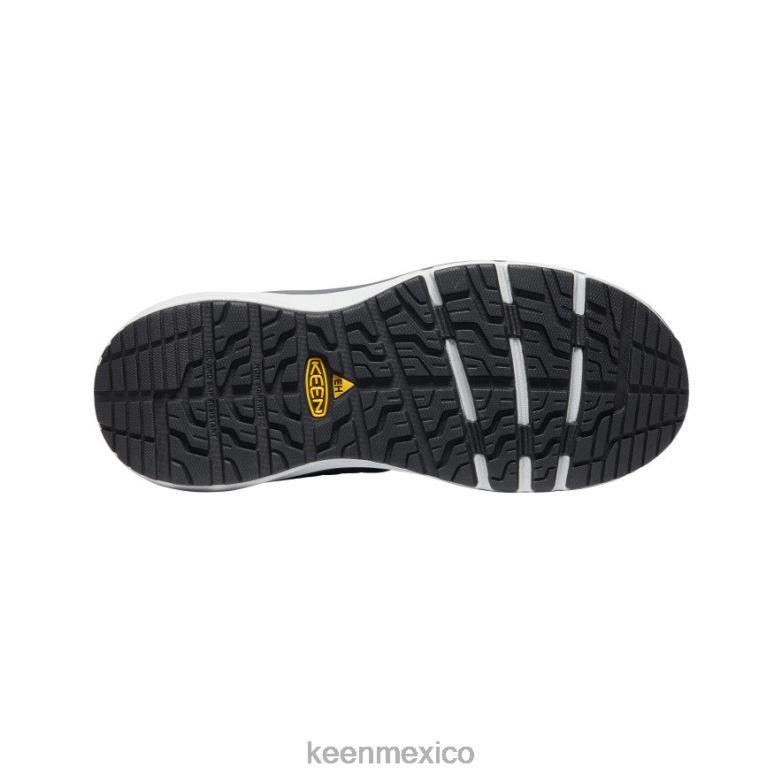 KEEN Vista Energy Mid (puntera de fibra de carbono) mujer vapor/negro calzado TXRFD634