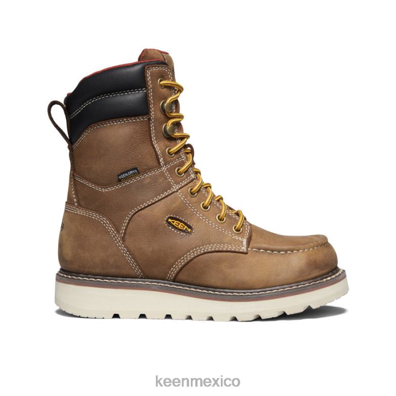 KEEN cincinnati 8" mujer belga/concha de arena calzado TXRFD673